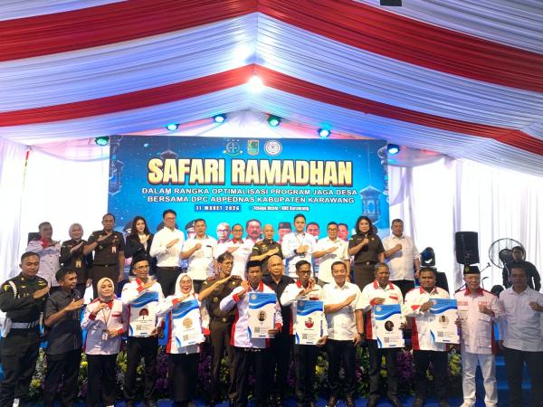 Safari Ramadan Kejagung Digelar di Karawang, Jamintel Dorong Transparansi Dana Desa