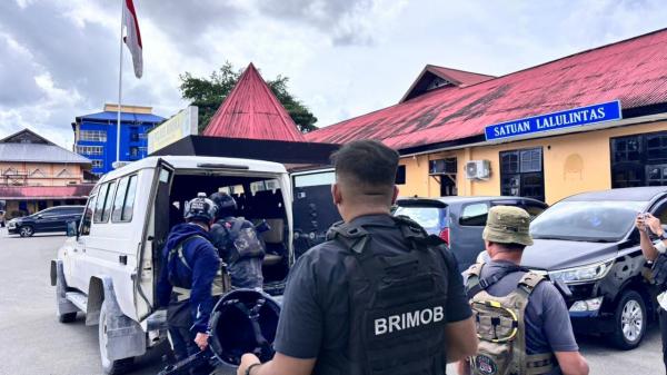 Putus Rantai Logistik KKB, Satgas Cartenz Tangkap 5 Orang di Nabire