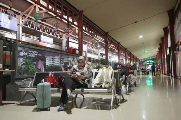 KAI Optimalkan CCTV Pantau Pergerakan Penumpang di Stasiun saat Mudik Lebaran