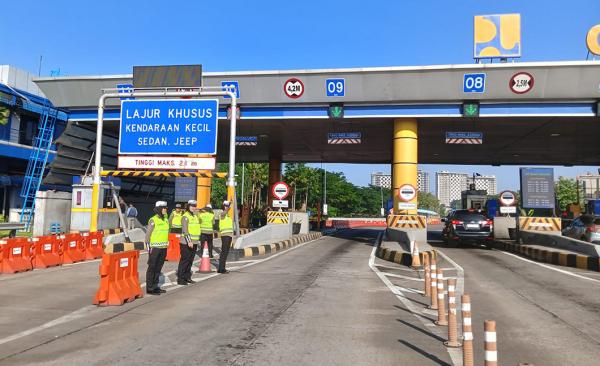 Pergerakan Pemudik Masuk Jateng Meningkat,  23.486 Kendaraan Melintas lewat GT Kalikangkung