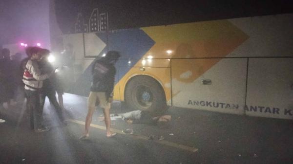Pengendara Motor Tabrak Bus Damri di Tinambung, Pemuda 22 Tahun Tewas di Tempat