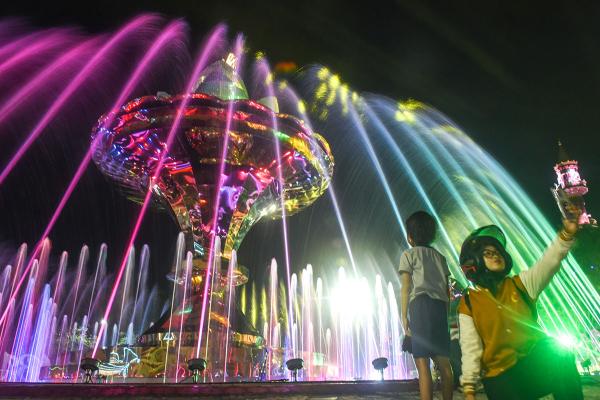 Potret Ikon Baru Palembang Tugu Cempako Telok