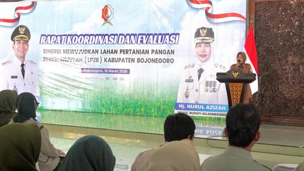 Pemerintah Pusat Targetkan 93.000 hektare Lahan Sawah di Bojonegoro Dilindungi