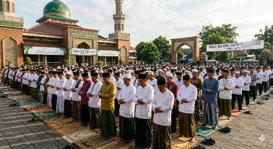 Muhammadiyah Bojonegoro Siapkan 87 Titik Salat Idulfitri 1447 H
