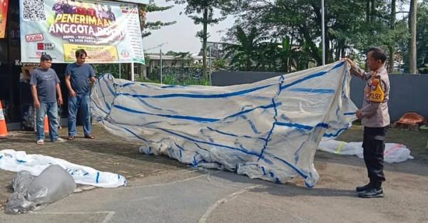 Masih Marak Balon Udara Liar di Jombang Pada Lebaran Ketupat, Polisi Bertindak Tegas