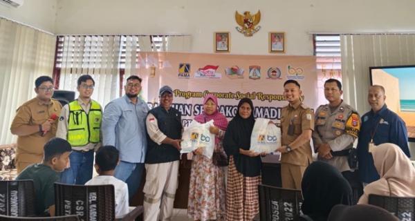 PAMA BPOP Salurkan Ratusan Paket Sembako untuk Warga Prasejahtera di Balikpapan