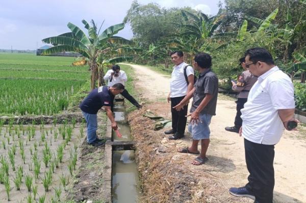 Seorang Petani Ditemukan Tewas di Saluran Air Pinggir Sawah Desa Ngembak Purwodadi
