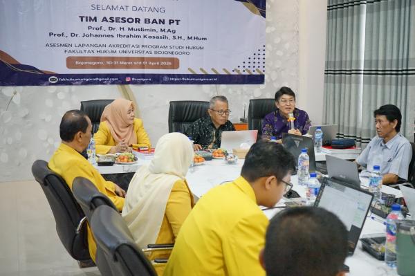 Tingkatkan Mutu Akademik, Prodi Hukum Unigoro Jalani Evaluasi Akreditasi Nasional