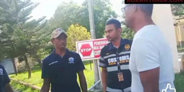 Viral Video Dugaan Pungli Petugas di Wini saat Warga Melintas