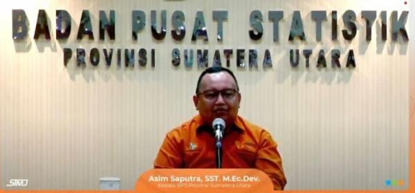 Pengaruh Harga Komoditas Naik, Inflasi Tahunan Sumut Capai 3,86 Persen