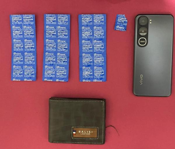 Pengedar Psikotropika Ditangkap di Tempat Biliar, Polisi Sita 31 Butir Alprazolam