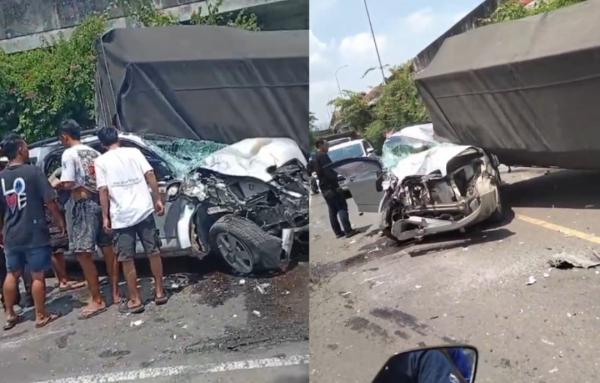 Polisi Beberkan Kronologi dan Kondisi Para Korban, dalam Kecelakaan SUV vs Truk di Flyover Gayam