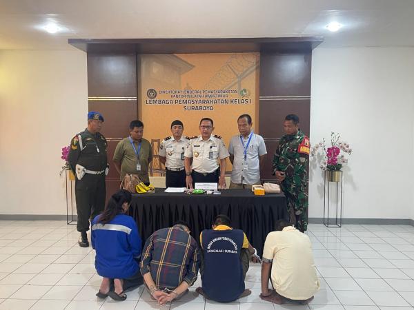 Sabu Diselipkan dalam Gantungan Kunci Boneka, Petugas Lapas Porong Sidoarjo Kembali Gagalkan Penyelu