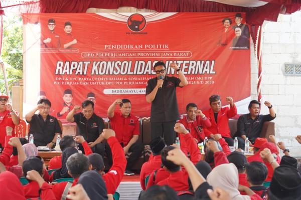PDIP Indramayu Gelar Konsolidasi dan Bedah Rumah, Fokus Kesehatan hingga Pendidikan