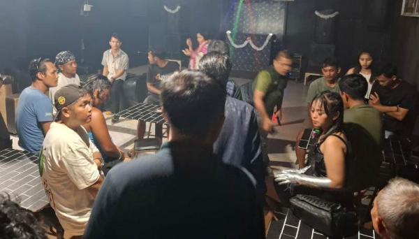 Polisi Razia Sejumlah Tempat Hiburan Malam di Mandau, 7 Orang Positif Narkoba