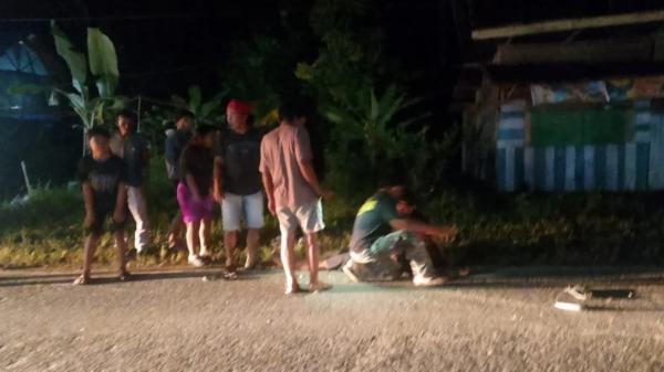 Diduga Mabuk, Pemotor Tewas Kecelakaan di Jalan Poros Kukar-Kutai Barat