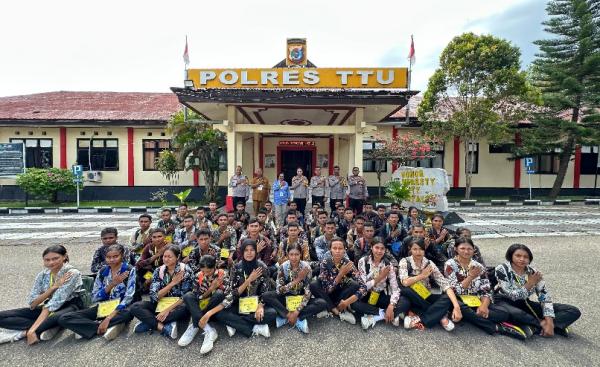 Polres TTU Kirim 114 Casis Polri Tahun 2026, Didominasi Bintara
