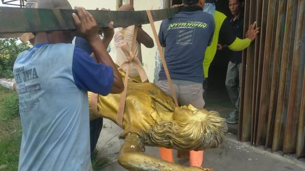 Buruh Nganjuk Soroti Pembongkaran Patung Marsinah, Ini yang Dikatakannya