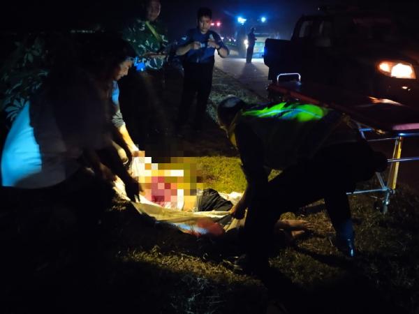 Tabrakan Beruntun di Terisi Indramayu, Satu Tewas Diduga Akibat Grabagan Lepas