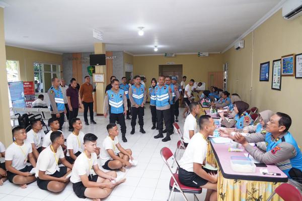 Wakapolda Jateng Pantau Rikkes Tahap I Seleksi Akpol: Seluruh Tahapan Objektif dan Terbuka