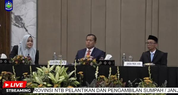 Abul Chair Cucu Mantan Gubernur NTB Resmi Dilantik jadi Sekda