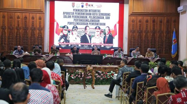 Wakil Ketua KPK ke Balaikota Semarang Beri Tausyiah Ajak ASN dan DPRD 