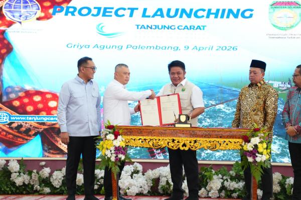 Masuki Tahap ke-11, Proyek Pelabuhan Palembang Baru Tanpa APBN-APBD Segera Masuki Fase Konstruksi