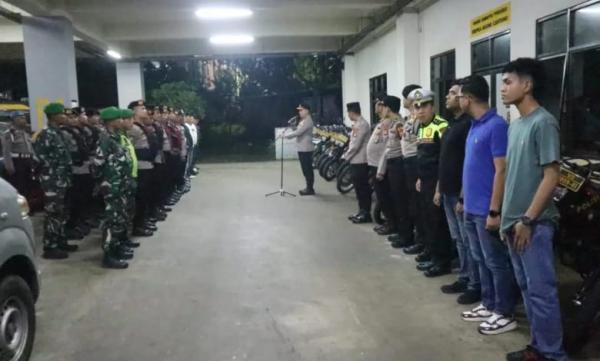 Polres Tangsel–TNI Gelar Patroli Gabungan Cegah Tawuran dan Wujudkan Kamtibmas
