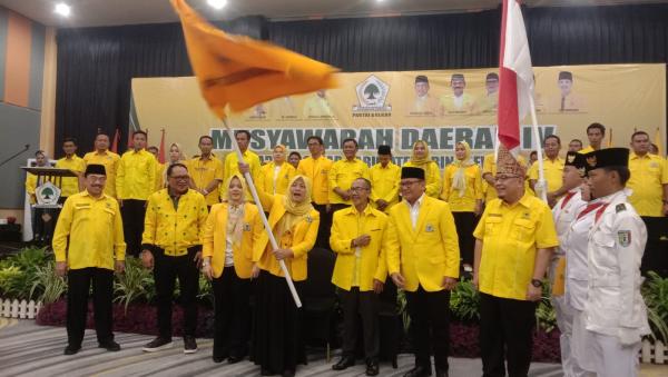 Sah! Ririn Kuswantari Jadi Ketua Golkar Pringsewu 2026–2031 Lewat Aklamasi