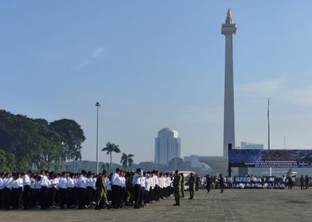 Ribuan ASN Ikuti Pelatihan Komcad, Dapat Latihan Tembak Pakai Senjata