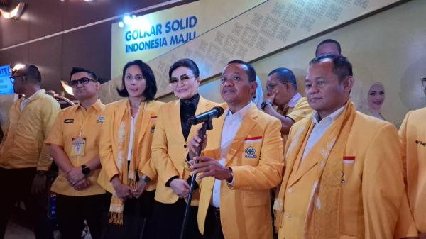 Bahlil Dorong Golkar Kuasai Pimpinan DPRD di Seluruh Kabupaten/Kota Sulut