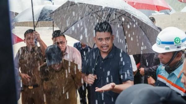 Bobby Nasution Ngamuk di Tapteng: Anggaran Triliunan, Proyek Pemulihan Lambat!