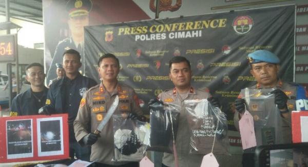 Viral Aksi Pengeroyokan Geng Motor Hingga Korban Luka Parah, Polres Cimahi Amankan 20 Pelaku