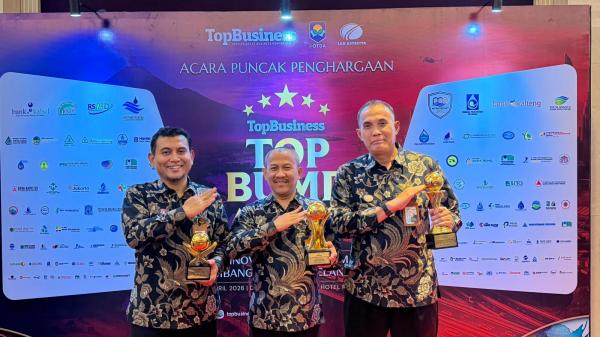Sabet 3 Penghargaan Sekaligus, Tirta Tarum Buktikan Diri sebagai BUMD Air Minum Terbaik 2026