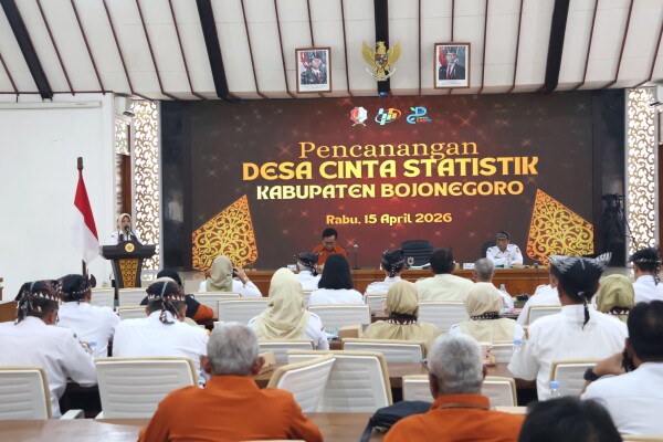 Desa CANTIK Dicanangkan, Pemkab Bojonegoro Dorong Desa Berbasis Data