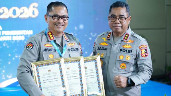 Aktif dan Adaptif di Era Digital Antar Polda Jateng Raih 3 Penghargaan Nasional
