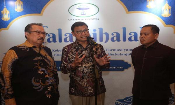 Perkuat Ketahanan Kesehatan, GP Farmasi Jalin Sinergi Strategis Lewat Halal Bihalal dengan Kemenkes