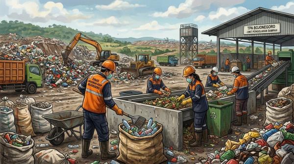 Terus Meningkat, Produksi Sampah di Bojonegoro Lebih dari 47.000 Ton Per Tahun