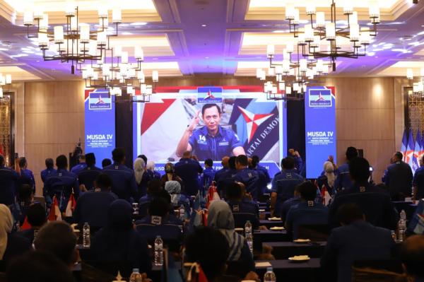 Musda IV Demokrat Jateng, AHY: Rapatkan Barisan, Bangun Kekuatan, Rebut Kemenangan