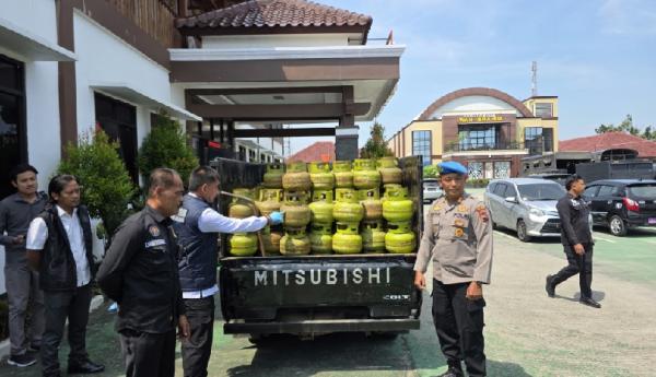 Polres Blora Gagalkan Distribusi Ilegal 200 Tabung Elpiji 3 Kg, Pemuda asal Tuban Ditangkap