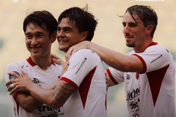 Bali United Curi Kemenangan di Kandang Persita, Penalti Diego Campos Jadi Penentu