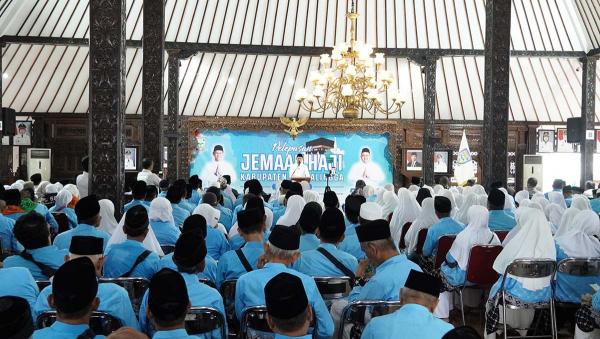 569 Calon Jemaah Haji Purbalingga Dilepas, Calhaj Tertua 84 Tahun 