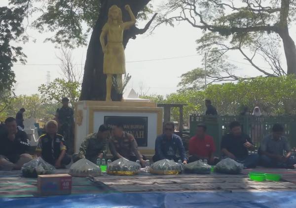 Jelang Kedatangan Presiden, Nganjuk Satukan Elemen Lewat Relokasi Patung Marsinah