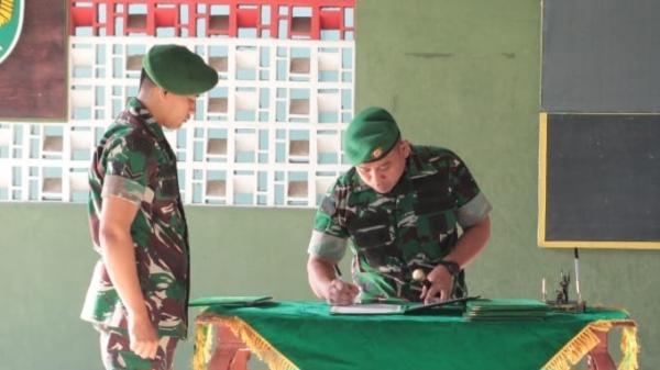 Dandim 0616 Indramayu Pimpin Sertijab Danramil dan Danki Produksi, Ini Pesannya