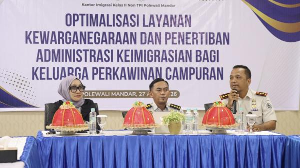 Perkawinan Campuran Meningkat, Imigrasi Polman Perkuat Pemahaman Hukum Warga