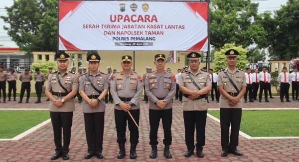 Resmi, Kapolres Lantik Kasat Lantas Polres Pemalang yang Baru