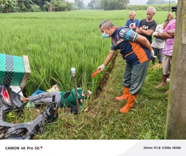Petani Perempuan Ditemukan Meninggal di Sawah, Diduga Tersengat Jebakan Tikus Beraliran Listrik