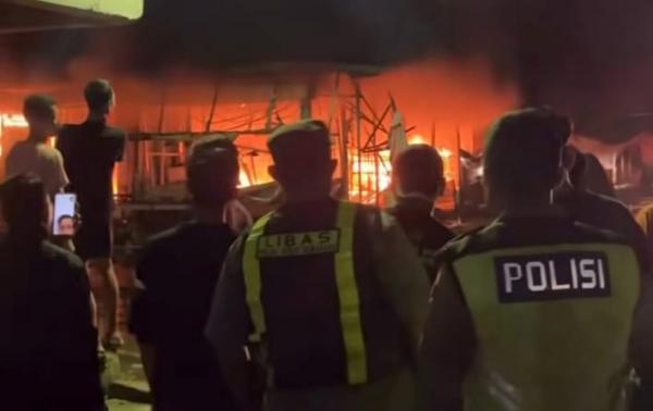 Kronologi Kebakaran Pasar Kanjengan Semarang Hanguskan Ratusan Kios, Diduga akibat Korsleting Trafo