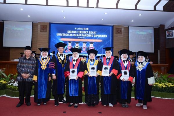 UNISBA Kukuhkan Empat Guru Besar, Dorong Akselerasi Profesor Baru di Tengah Minimnya Rasio Nasional