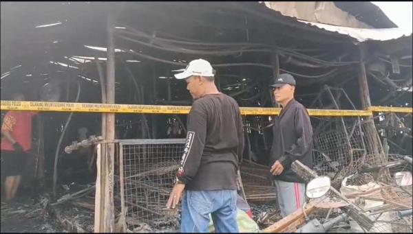 Pasar Kanjengan Semarang Terbakar, Lebih dari 200 Kios Ludes Dilalap Api